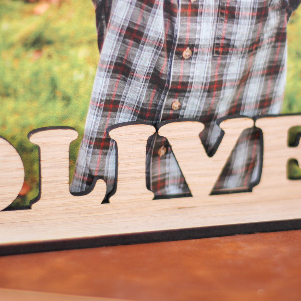 Personalised Children's Photo Frame Holder For The Home
