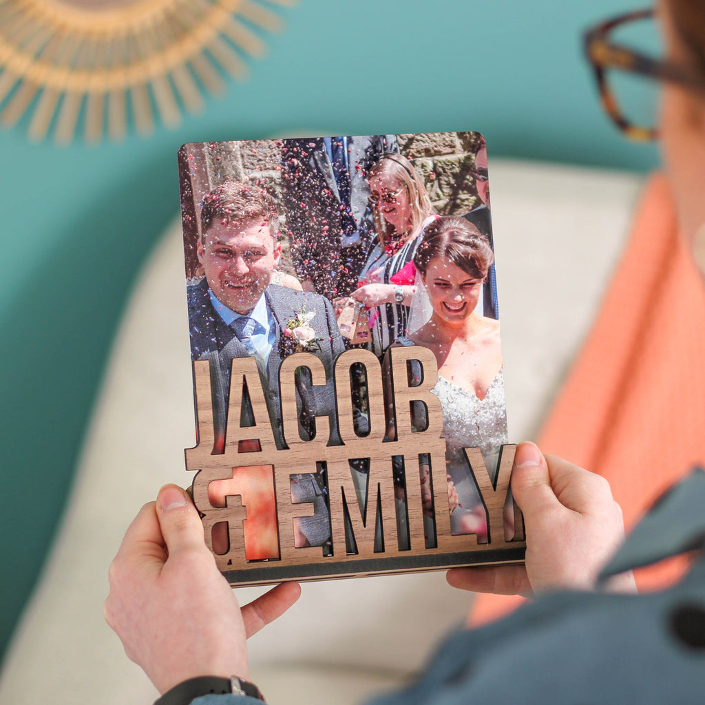 Personalised Me And Mum Photo Frame Holder Mother's Day