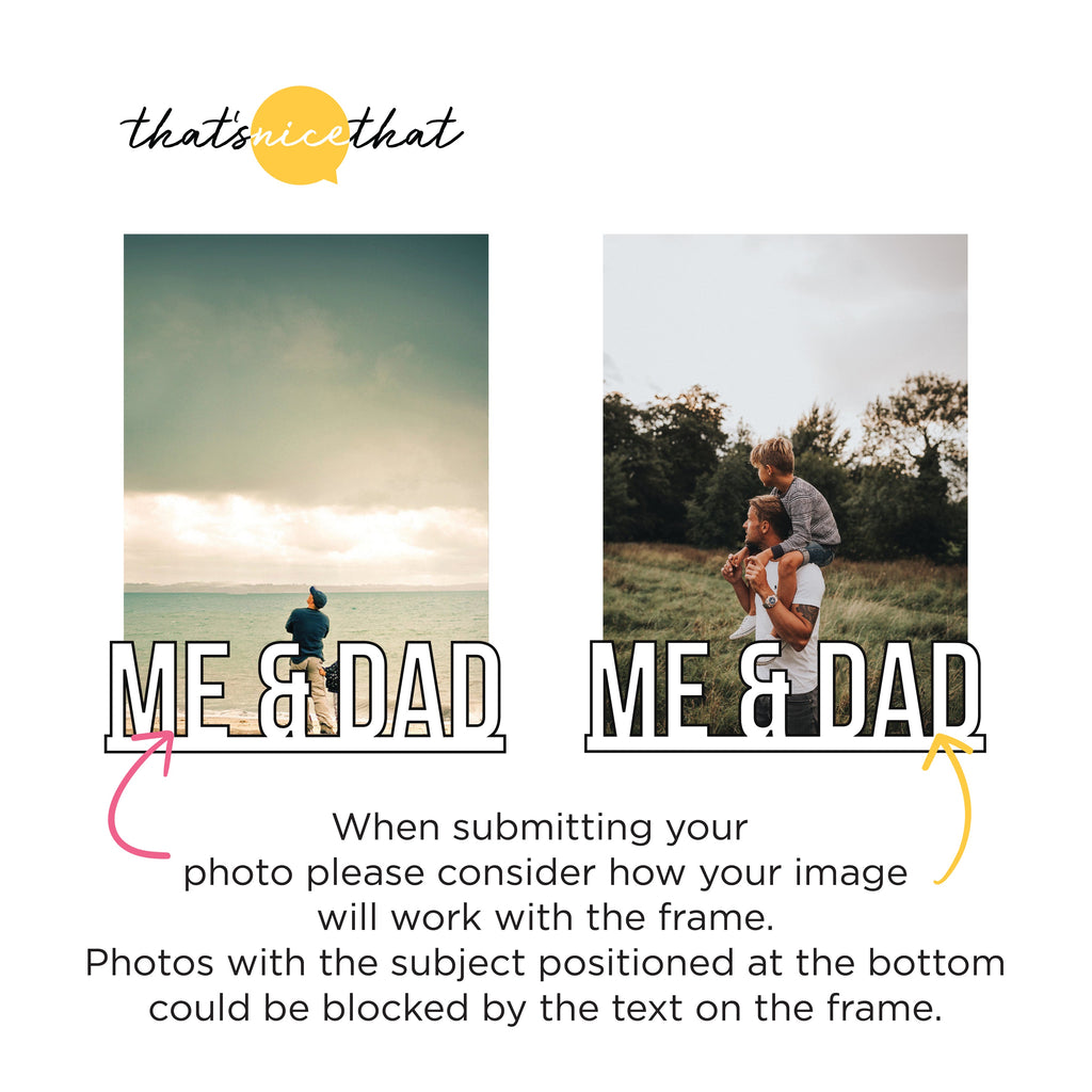 Personalised Me And Mum Photo Frame Holder Mother's Day