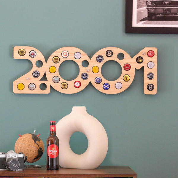 Personalised 21st Birthday 2001 Beer Bottle Collector