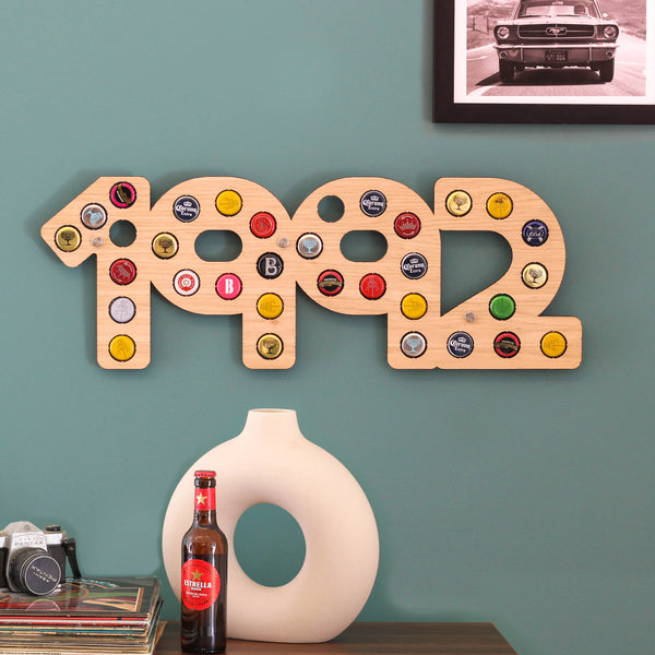 Personalised 30th Birthday 1992 Beer Bottle Collector