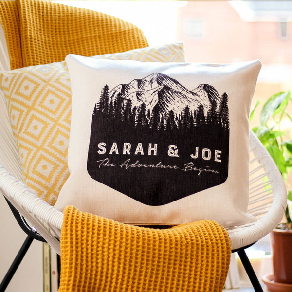 Personalised Adventure Cushion