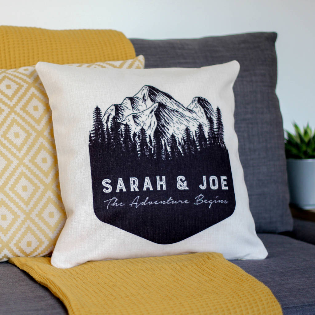 Personalised Adventure Cushion