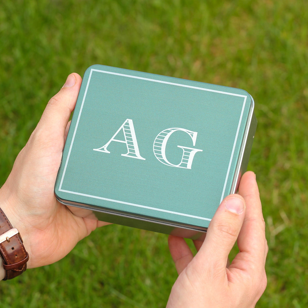 Personalised Golf Initials Tin