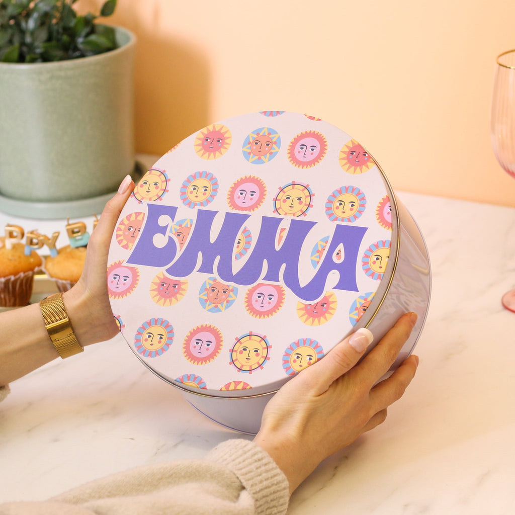 Personalised Faces Cake Tin