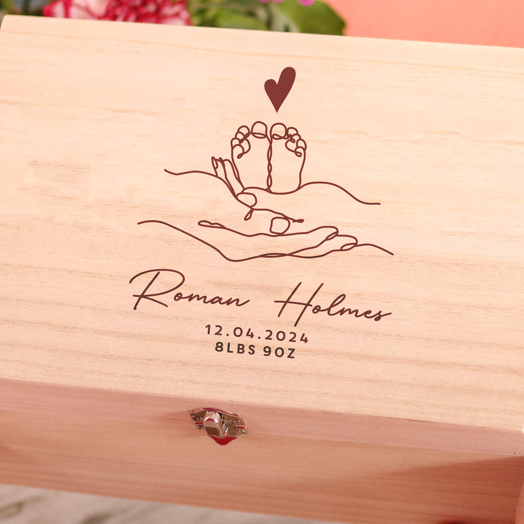 Personalised Hands And Feet Keepsake