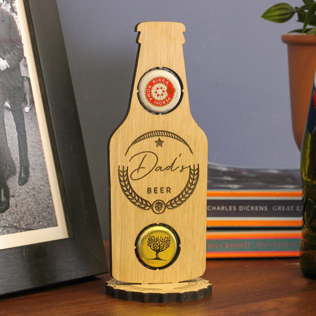 Personalised Pop Up Bottle Cap Collector Postcard