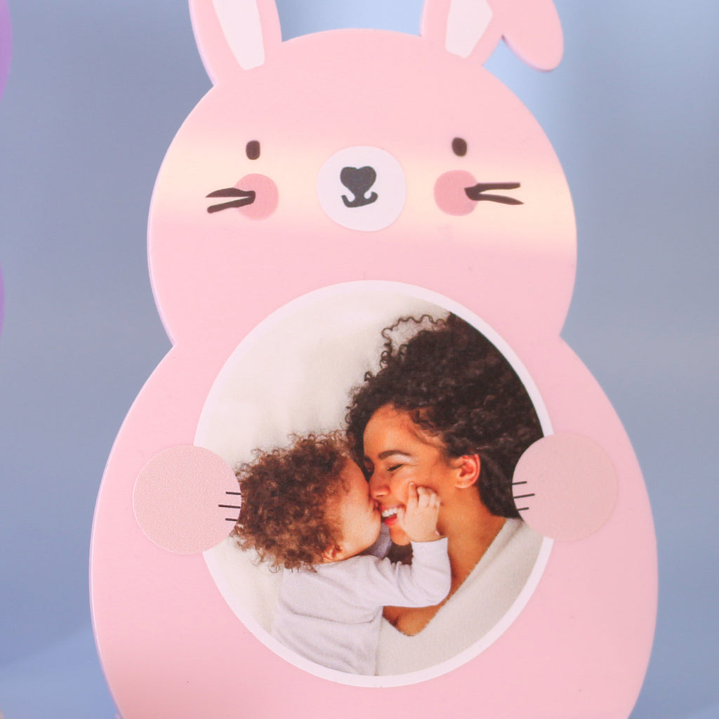 Personalised Rabbit Photo Frame Gift For Baby