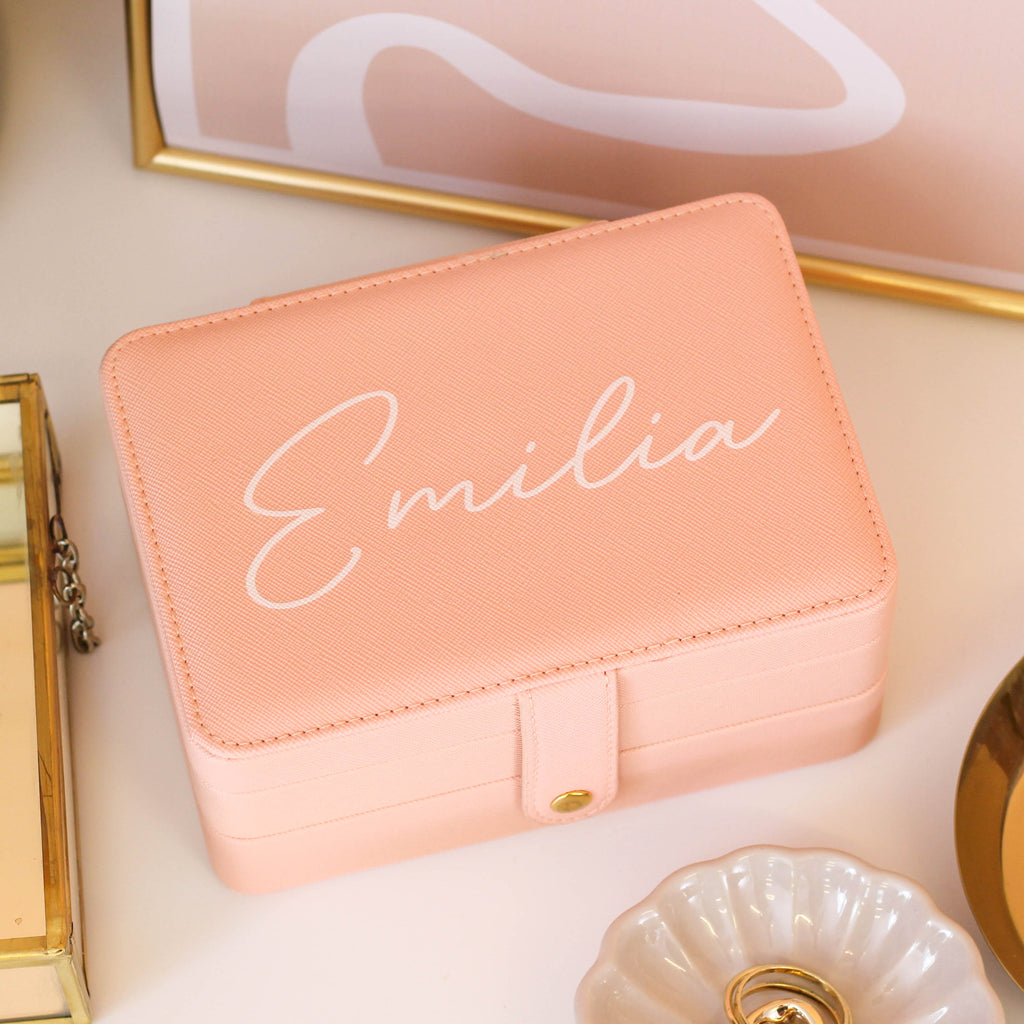 Personalised Script Jewellery Box Drawer Organiser