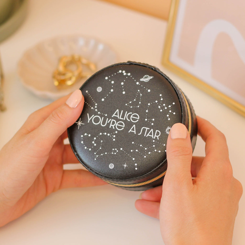 Personalised Cosmic Jewellery Box Case Gift