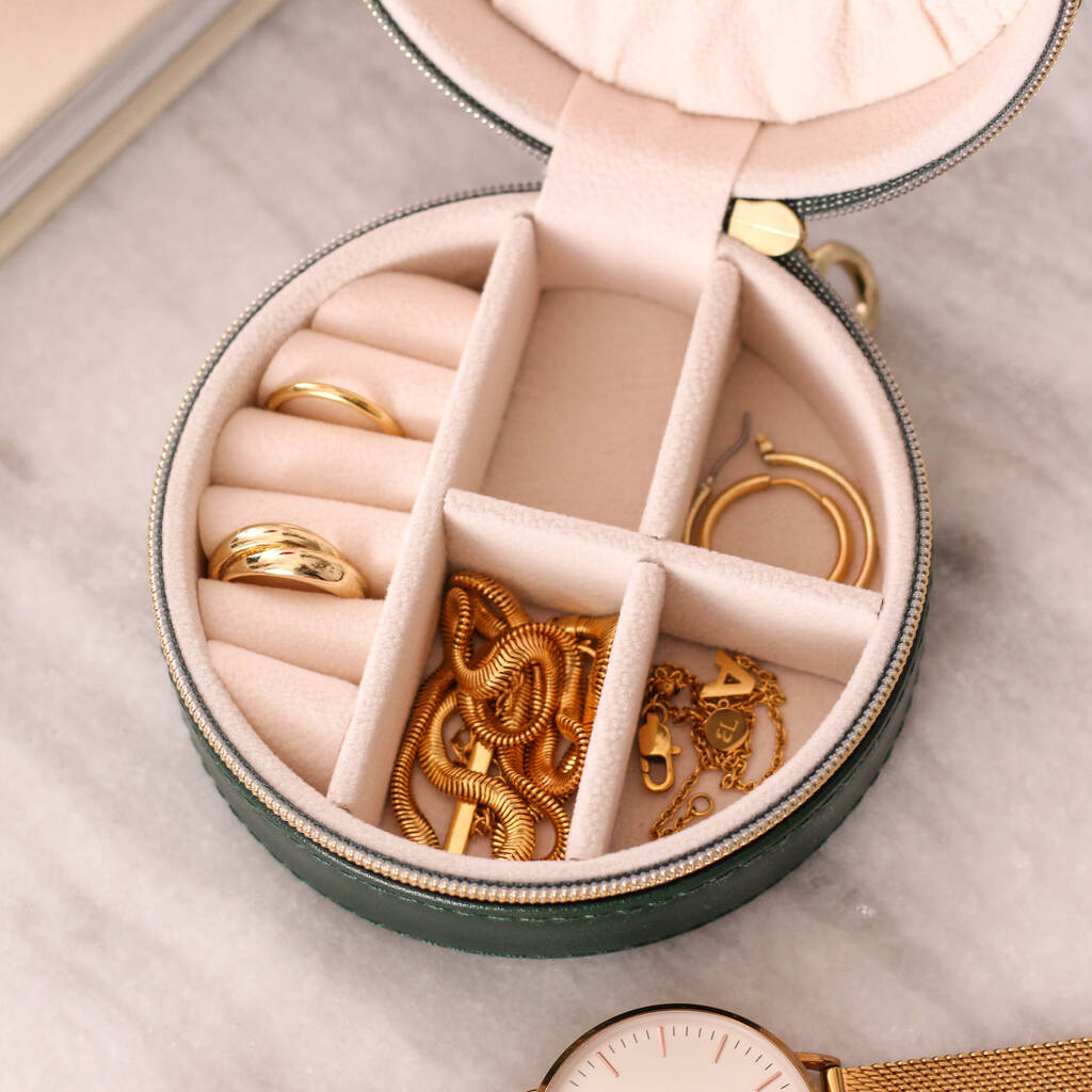 Personalised Jewellery Storage Box Travel Gift For Her