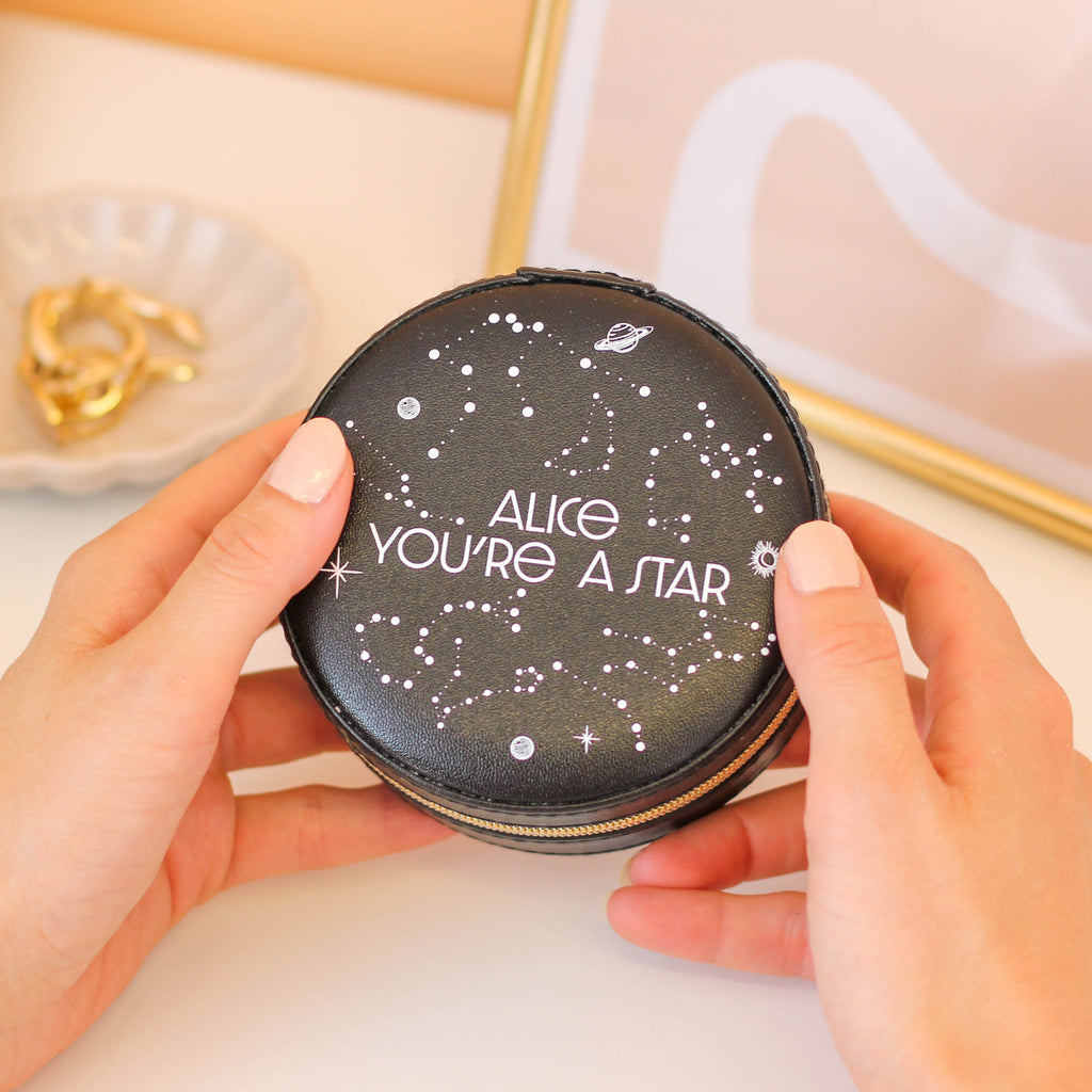 Personalised Cosmic Jewellery Box Case Gift