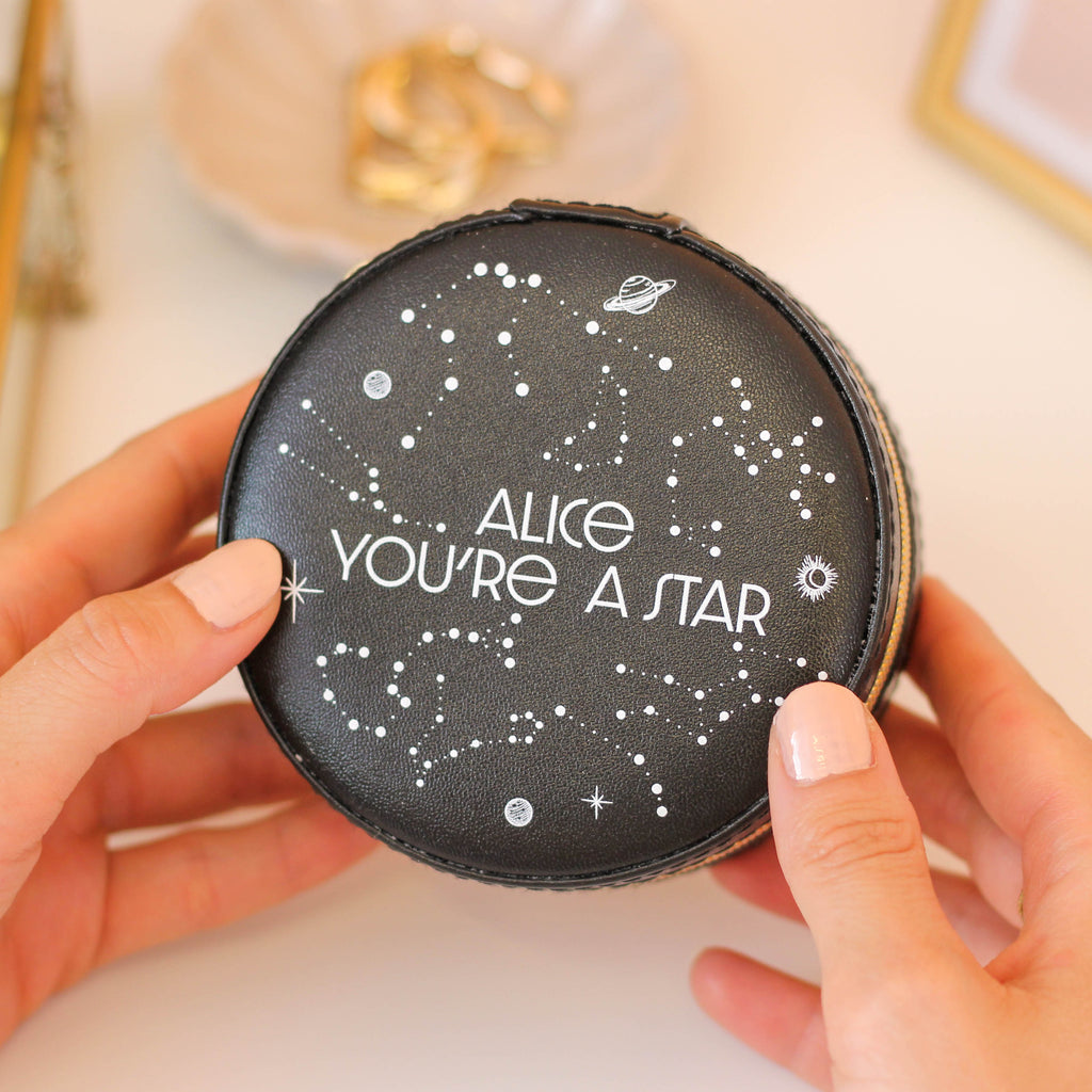 Personalised Cosmic Jewellery Box Case Gift