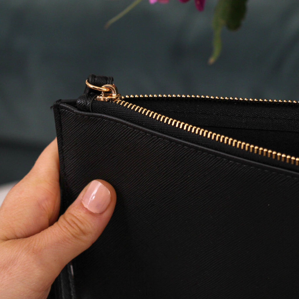 Personalised Clutch Accessories Bag Travel Gift For Her