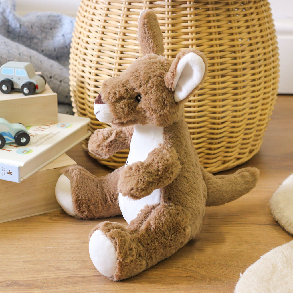 Personalised Kangaroo Soft Toy Teddy Bear For Children
