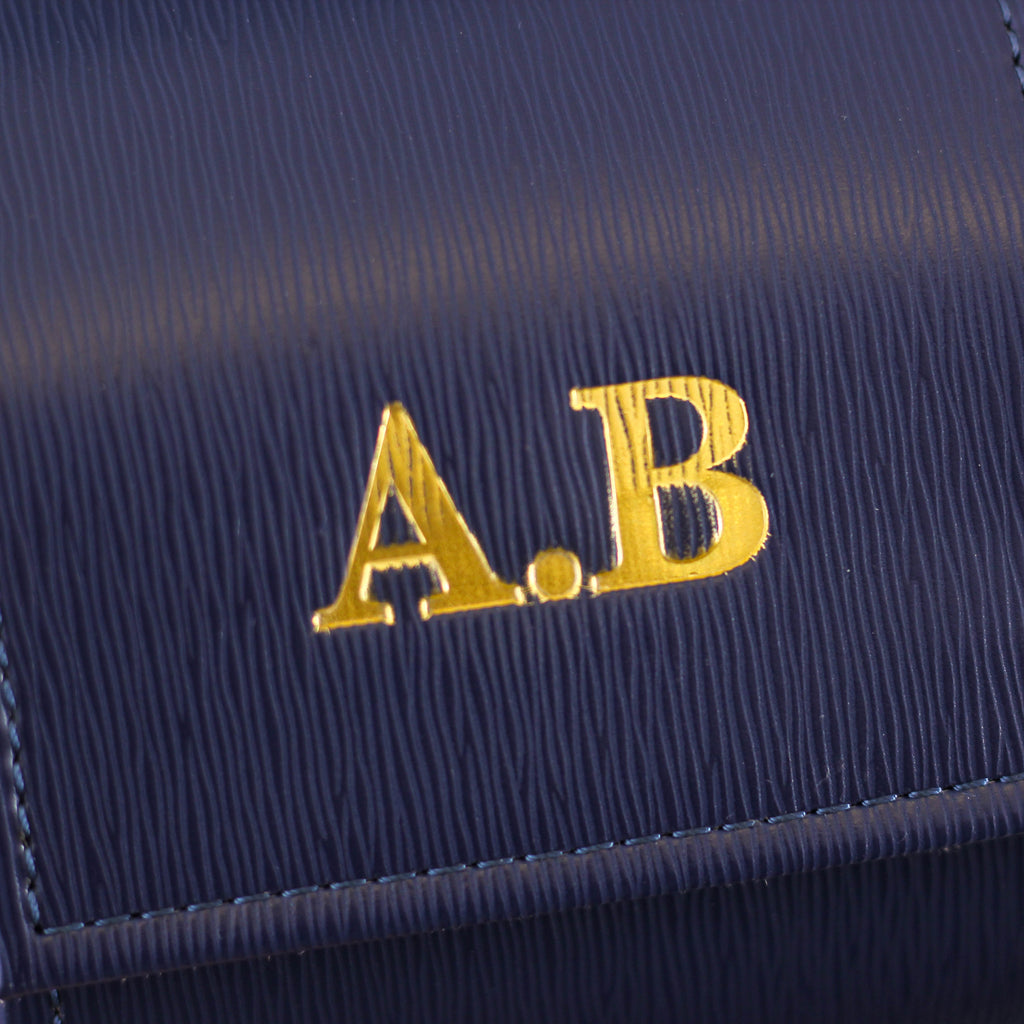 Personalised Single Watch Travel Case Holder