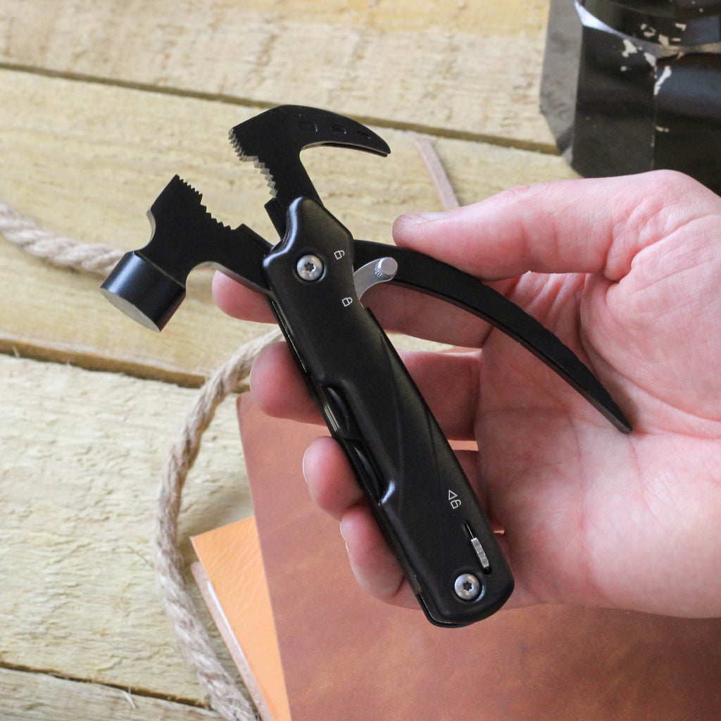Personalised Campervan Hammer Multi Tool And Tin Box
