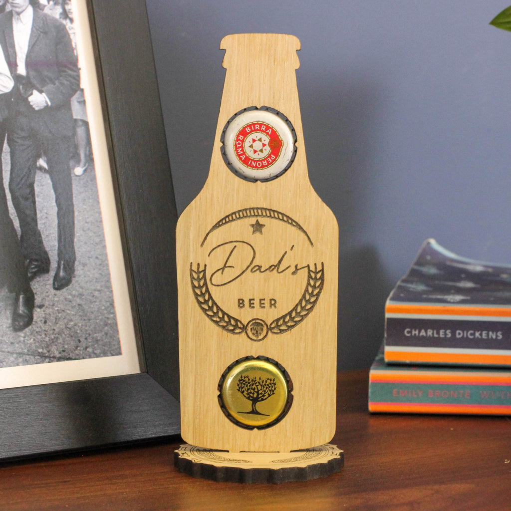 Personalised Pop Up Bottle Cap Collector Postcard