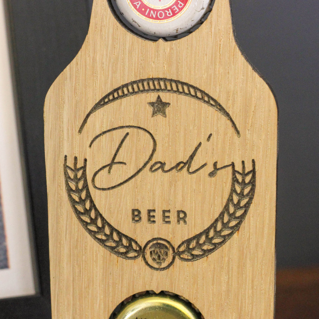 Personalised Pop Up Bottle Cap Collector Postcard