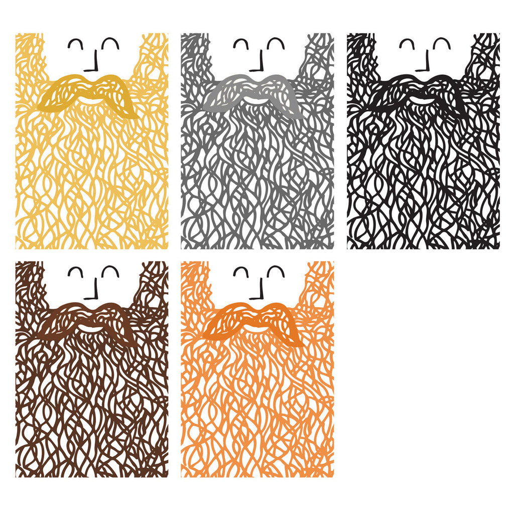 Personalised Beard Print
