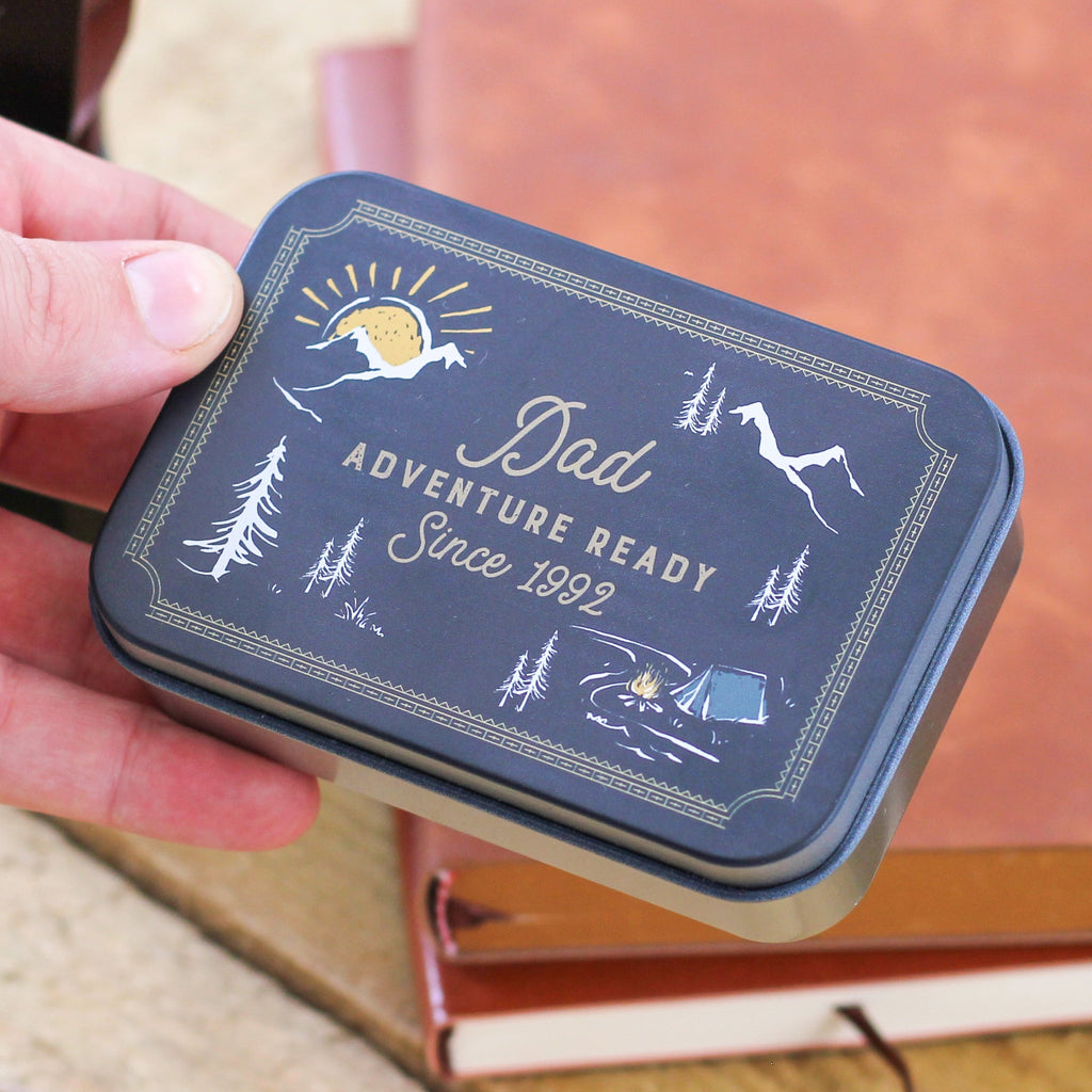 Camping Adventure Travel Tool And Tin Set