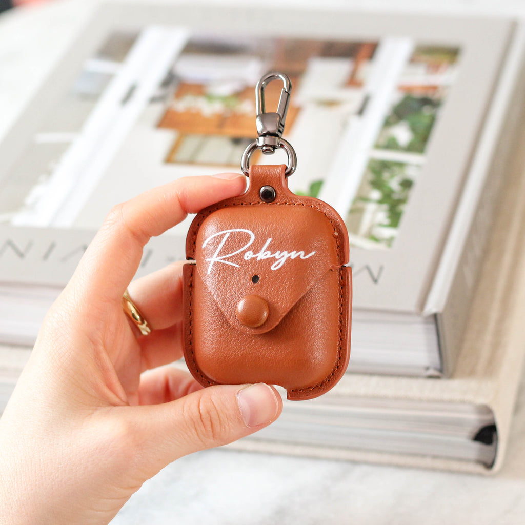 Personalised Script Font Air Pods Soft Case Cover