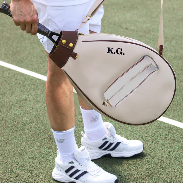 Personalised Tennis Racket Case Sports Travel Bag Gift With Balls