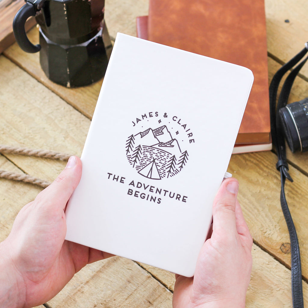Personalised Mountain Adventure Journal Travel Memories