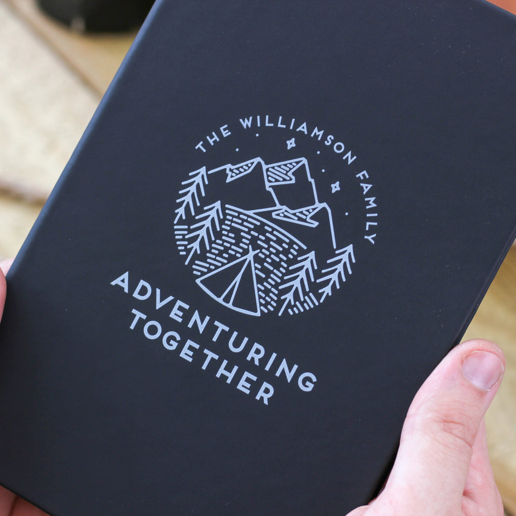 Personalised Mountain Adventure Journal Travel Memories
