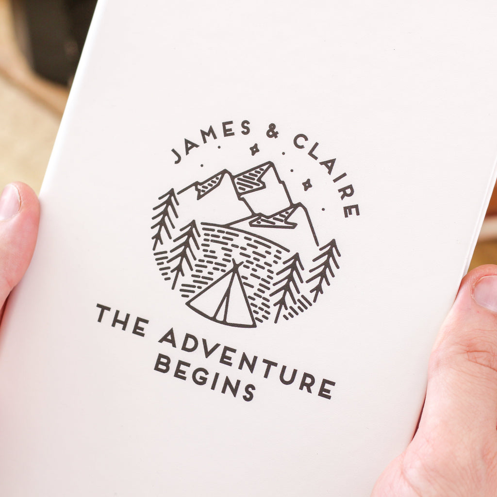 Personalised Mountain Adventure Journal Travel Memories