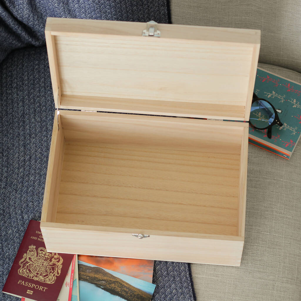 Personalised Space Keepsake Memory Box For Children