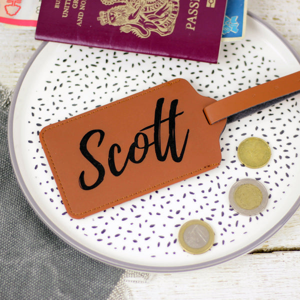 Personalised Luggage Tag