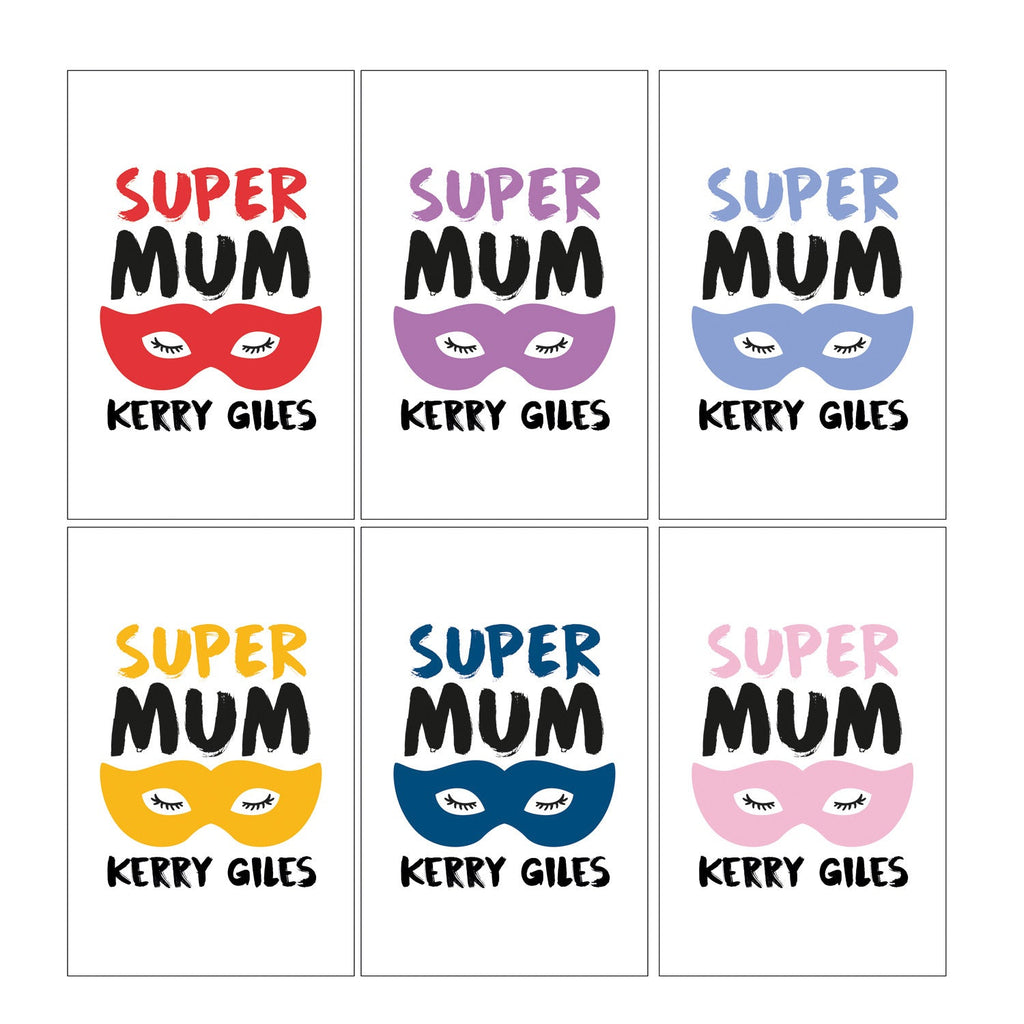 Personalised Super Mum Apron