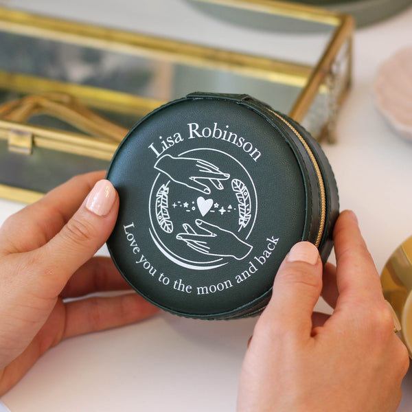 Personalised Mystic Jewellery Box Travel Accessories