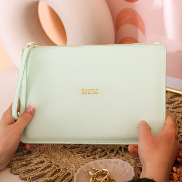 Personalised Mum Clutch Bag Gift For Her