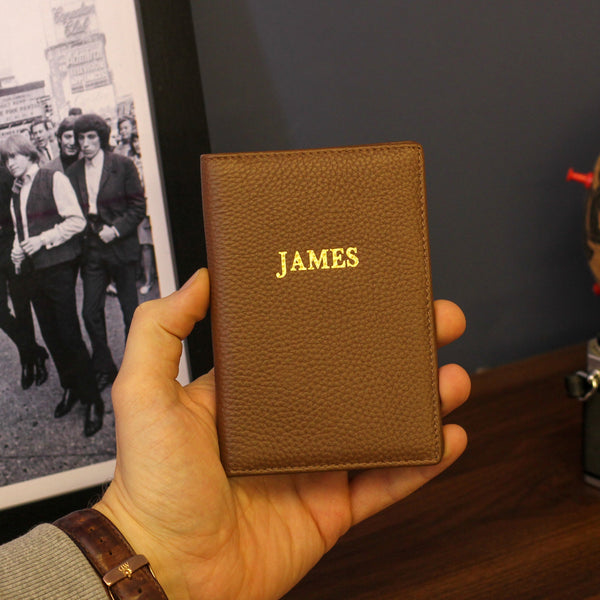 Personalised Embossed Passport Case