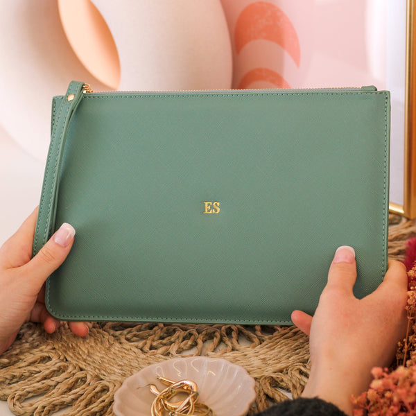 Personalised Summer Holiday Travel Clutch Bag