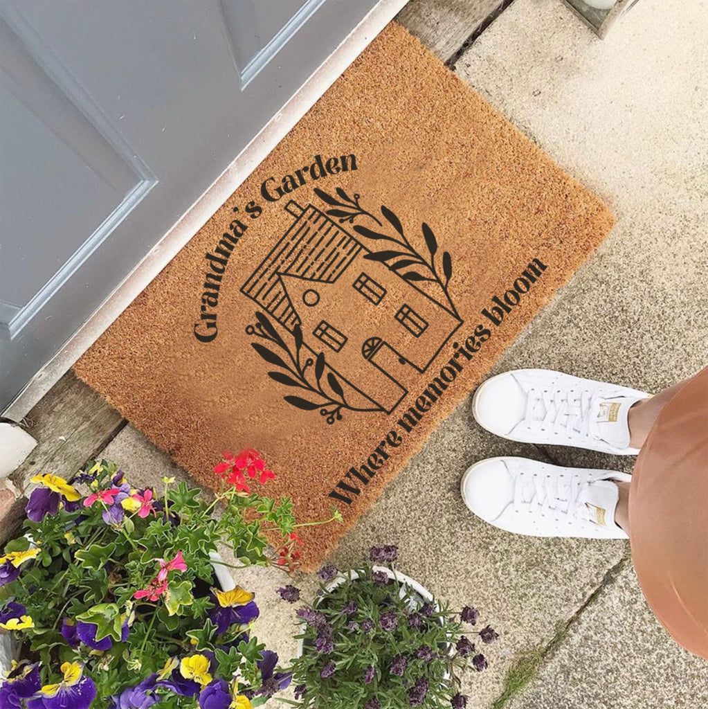 Personalised Grandma's Garden Doormat For The Home – That's Nice That