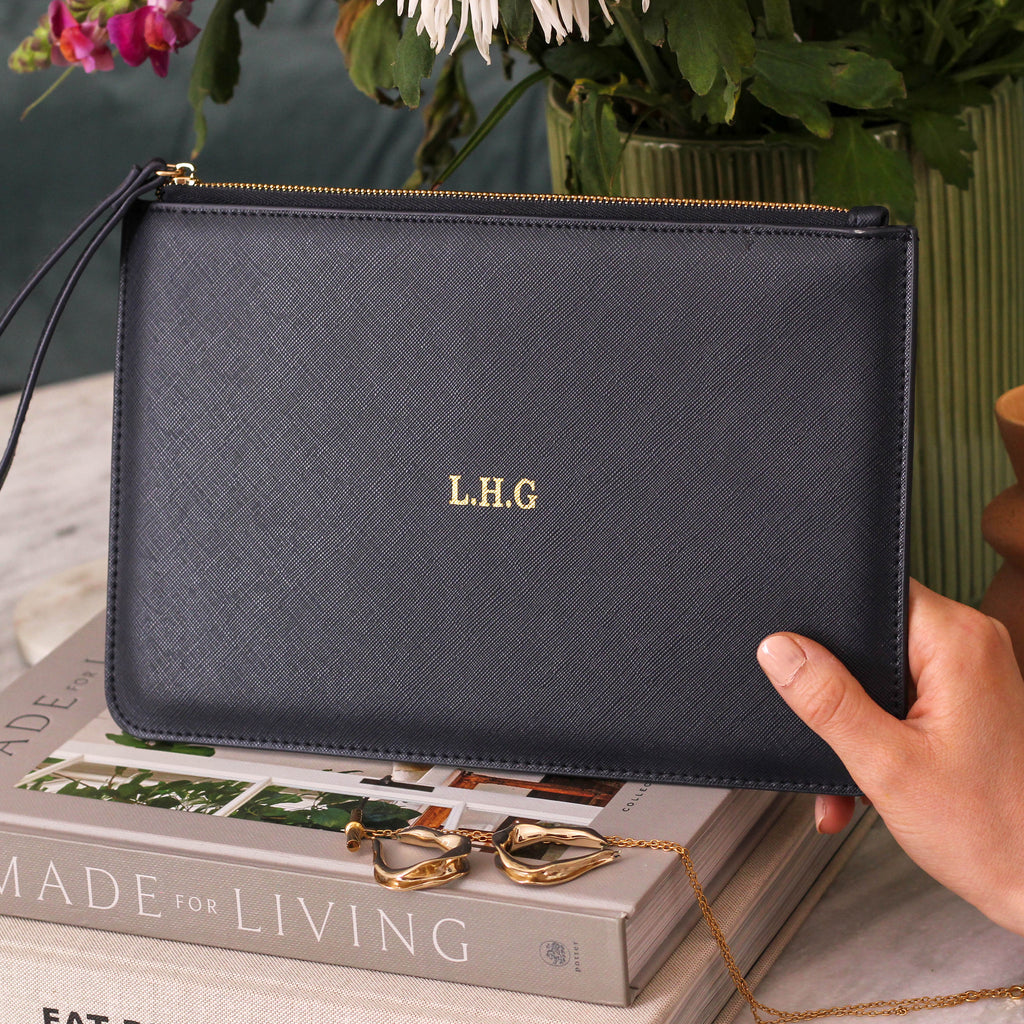 Personalised Women's Clutch Bag Gift For Her Handbag