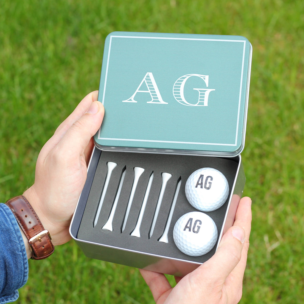 Personalised Golf Initials Tin
