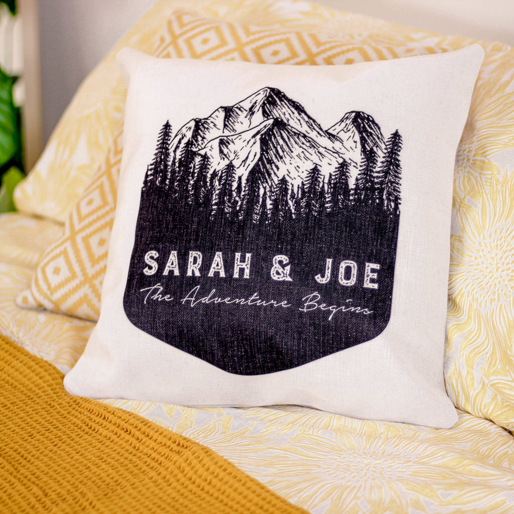 Personalised Adventure Cushion