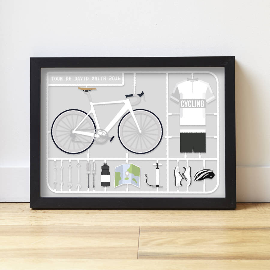 Personalised Airfix Bike Print