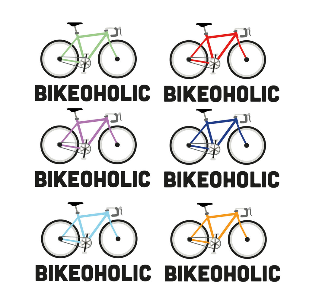 Bikeoholic Enamel Mug