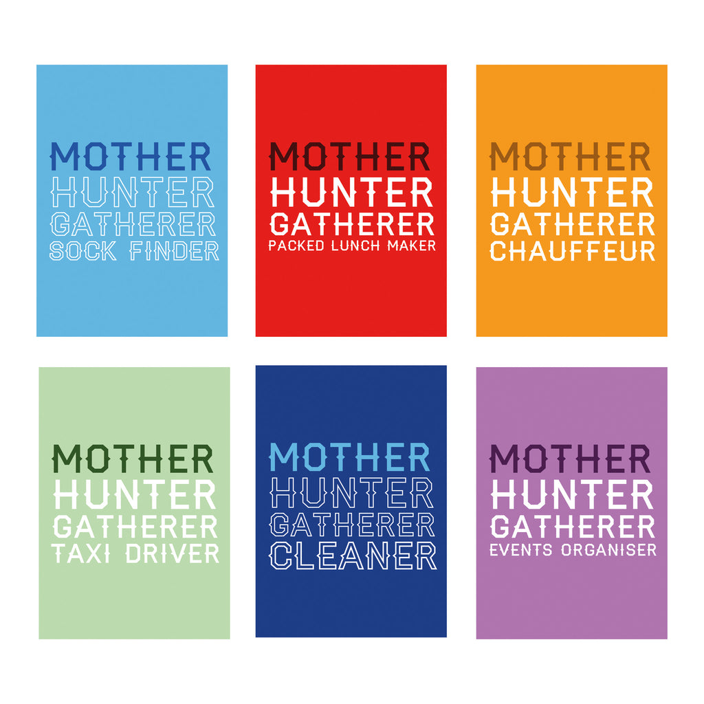 Personalised Hunter Gatherer Mother Print
