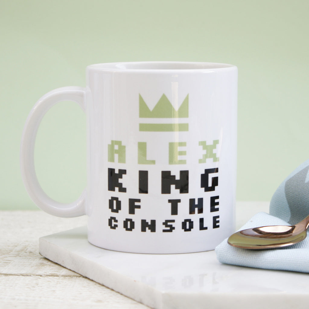 Personalised King Of The Console Mug