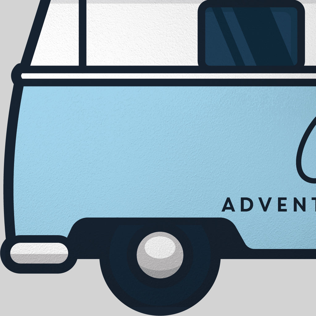 Personalised Campervan Wall Sticker For The Home