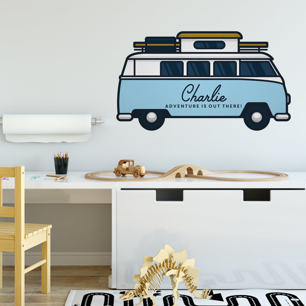 Personalised Campervan Wall Sticker For The Home