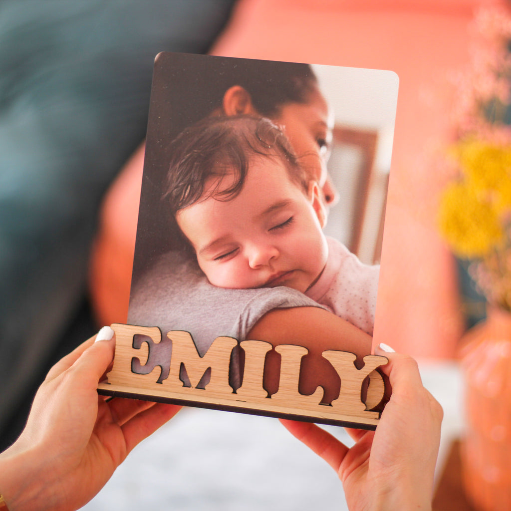 Personalised Children's Photo Frame Holder For The Home