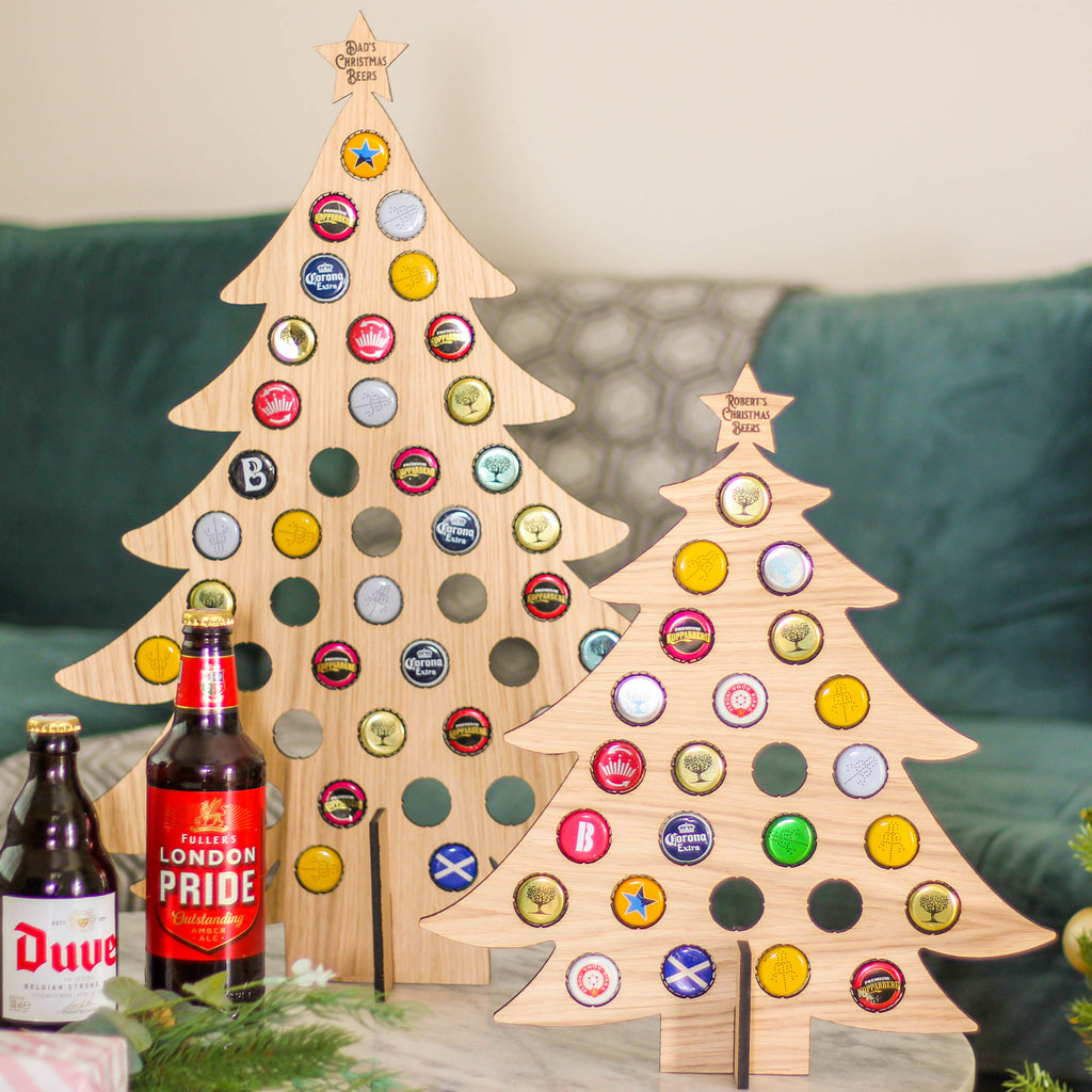 Personalised Christmas Bottle Collector Advent Calendar