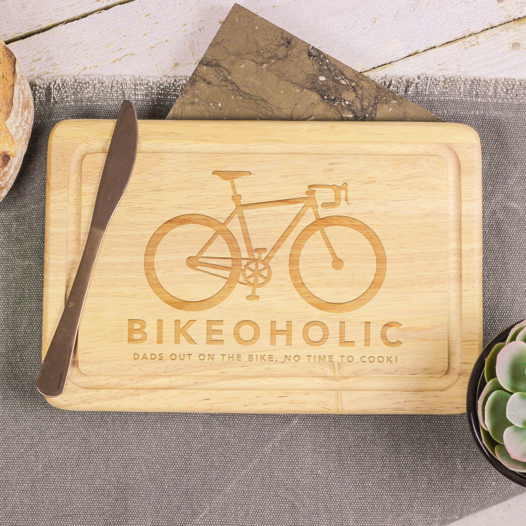 Personalised Bike Chopping Board